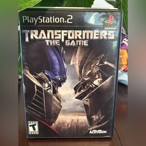 Transformers: The Game for PlayStation 2 Sony Tested Working